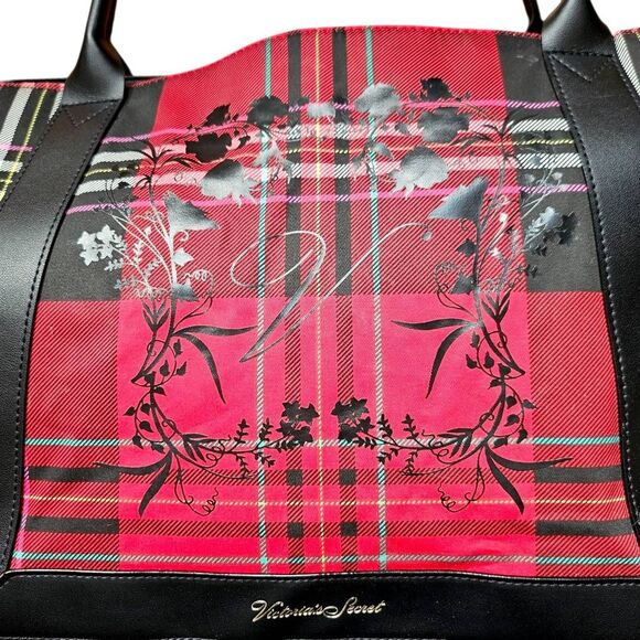 victoria's secret plaid signature tote bag - Picture 3 of 7